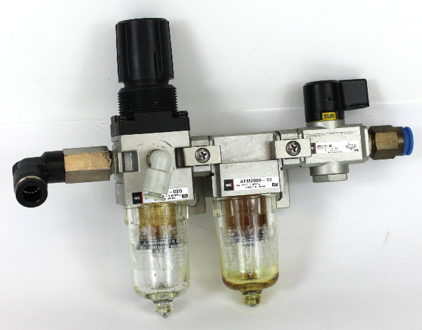 SMC AW2000-02G / AFM2000-02 / VHS2000-02 Valve Filter Assembly