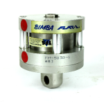 Bimba FM-5030-1 Metric FLAT-1 Round Body Cylinder, 63mm Bore, 30mm Stroke