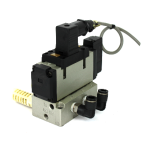 SMC VFR4110 Solenoid Valve w/ Base Mount, 2~9 kgf/cm��