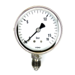 VDO R-063-001-008 Air Pressure Gauge, 0~16 Bar