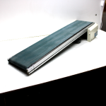 Hi-Tec Seiko ACH2010-U-FH 39" Long Inclined Belt Conveyor x 7 3/4" Wide Belt