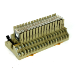Omron G7TC-OC16 Relay Base w/ (16) G7T-1112S Relays