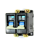 Fuji Electric CP32D Circuit Protector, 2 Amp, 2-Pole
