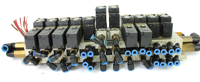 SMC VFS2100-5FZ / VFS220-5FZ / VFS2400-5FZ Solenoid Valve Assembly