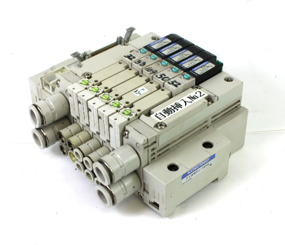 Koganei F10M5PJ-124W Pneumatic Solenoid Assembly w/ F10T2