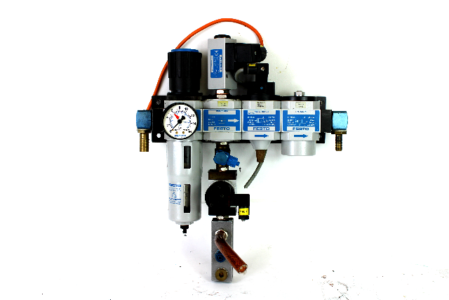 Festo LFR-D-5M-MIDI / FRM-D-MIDI / HEE-D-MIDI-24 / HEL-D-MIDI Pneumatic Assembly