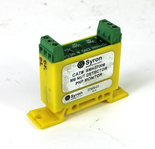 Syron SMH37008 M8 Nut Detector PNP Monitor 24VDC