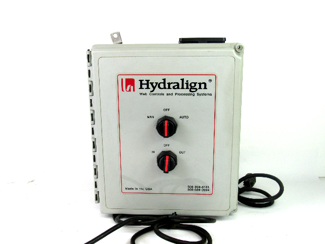 Hydralign AE250-500ELMC Web Control Processing Unit w/ S7045 H-61724 Web Sensor