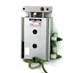 SMC CXSM20-20 Pneumatic Guided Double-Rod Cylinder, 20mm Bore, 20mm Stroke