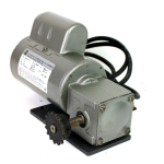 Lamsteel Corp. 6521007410 Electric Motor, 115V, 1/5 HP, 122 RPM