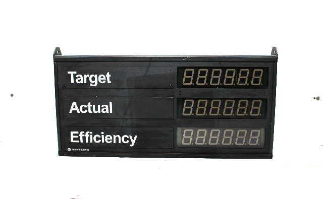 Vorne XL600-3T-X542 Productivity Visual Display, 3 Line, Tricolor LED Display
