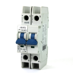 Allen Bradley 1489-A2C060 Ser. A Circuit Breaker, 6 Amp, 277/480Y VAC, 96 VDC