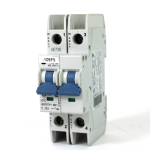 Allen Bradley 1489-A2C200 Ser. A Circuit Breaker, 20 Amp, 277/480Y VAC, 96V DC