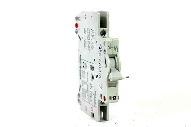 Allen Bradley 1489-AAHH3 Ser. A Auxiliary Contact, 230/250V AC, 110V DC
