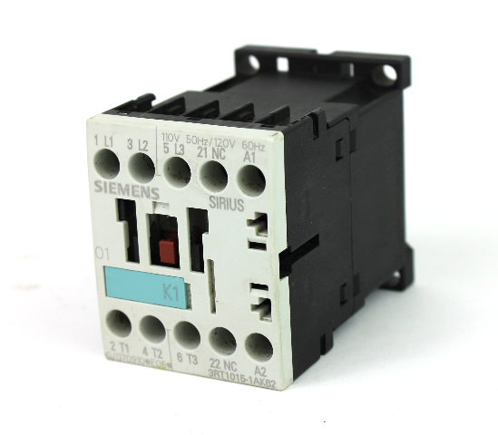 Siemens 3RT1015-1AK62 Contactor Relay, 110/120V