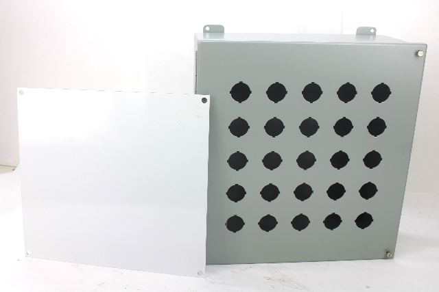 Hammond Manufacturing 1489P25 Pushbutton Enclosure, 25-Hole