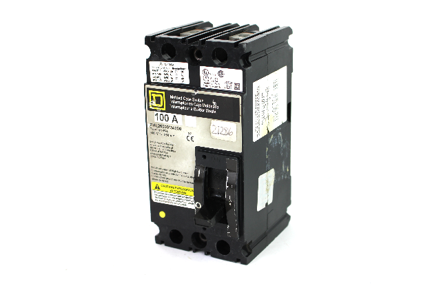 Square D FHL26000M4200 Circuit Breaker, 100A, 2-Pole, 600V