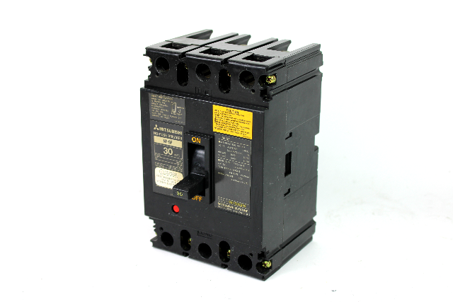 Mitsubishi NF-SF3030 No-Fuse Circuit Breaker, 30 Amp, 3-Pole