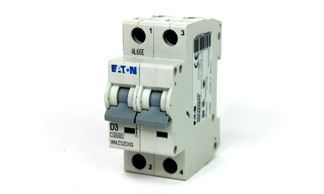 Eaton WMZS2D03 Circuit Breaker, 2-Pole, 277/480V AC