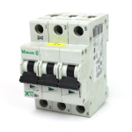 Moeller XPole FAZ-B6/3 Circuit Breaker, 6A, 10kA, 480Y/277VAC
