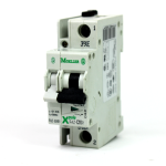 Moeller FAZ-C10/1 XPole Circuit Breaker, 10 Amp, 15kA w/ FAZ-XHI11 Aux. Contact