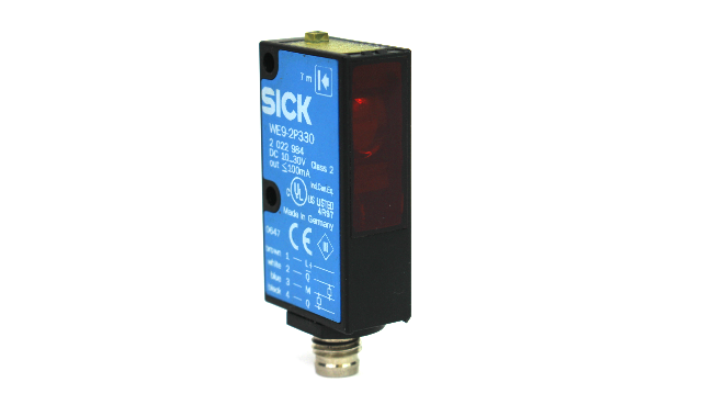 Sick WE9-2P330 Through-Beam Photoelectric Sensor, 10-30V DC, 7 m