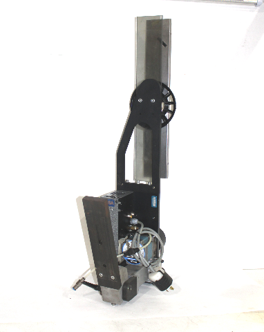 EAM MINI-ST Automated Label Applicator w/ Slo-Syn KSL091T1YG3 Sync. Motor, 120VAC