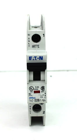 Eaton FAZ-D20/1-NA-SP Circuit Breaker, 20 Amp