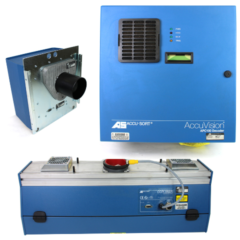 Accu-Sort Coplanar Barcode Imaging System w/ Decoder, Power Supply and Camera