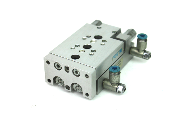 Festo SLT-10-30-P-A Pneumatic Mini Slide Guided Cylinder, 10mm Bore, 30mm Stroke