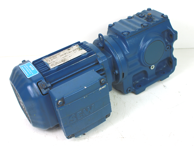 Sew Eurodrive S47DRS71M4 3 Phase Gearmotor 0.75Hp