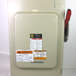 Square D CHU364 Heavy Duty Non-Fusible Safety Disconnect Switch 600VAC/DC