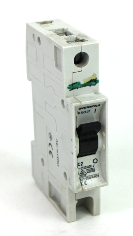 Siemens 5SQ21 Circuit Breaker 2A, 1 Pole
