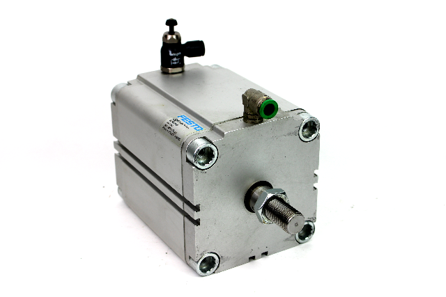 Festo ADVU-100-100-A-P-A Pneumatic Cylinder, 100mm Bore, 100mm Stroke