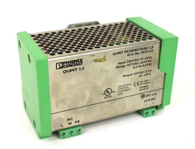 Phoenix Contact Quint-PS-230AC/24DC/2,5 Power Supply 2939153