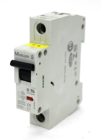 Moeller FAZ-C1 Circuit Breaker 240/415V 1Amp