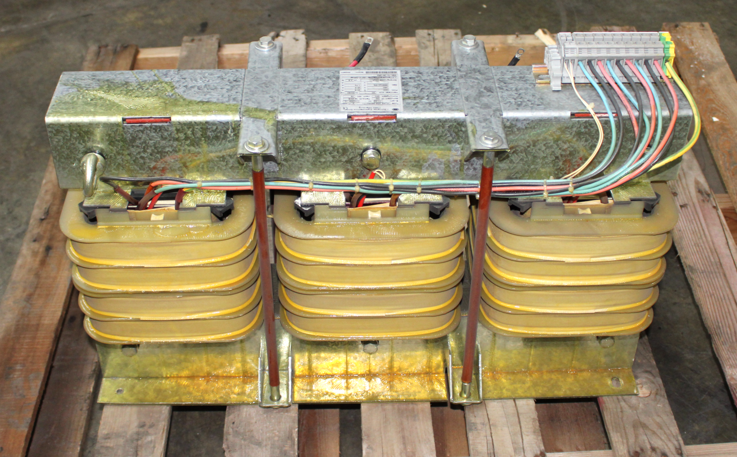 Schneider HLAS 25B-960521T1 3-Phase Transformer 20KVA 480V