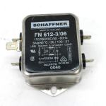 Schaffner FN 612-3/06 EMI RFI Filter 110/250VAC