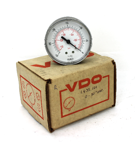 VDO 41801000 In.Hg/ Bar Pressure Gauge 2 1/2"