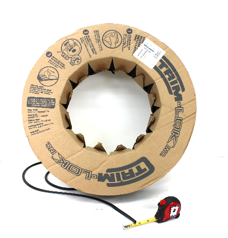 Trim-Lock X2014-GRGB Rubber Trim Guard 3/8" Thick, 500' Roll