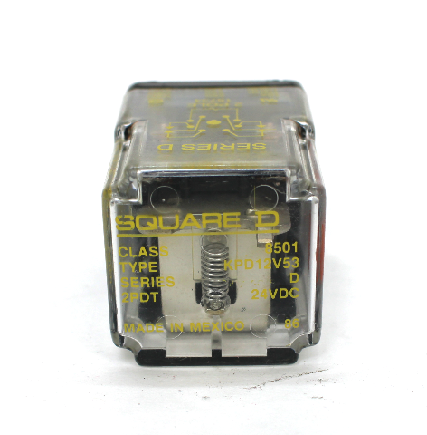 Square D KPD12V53 Class 8501 Relay Ser. D