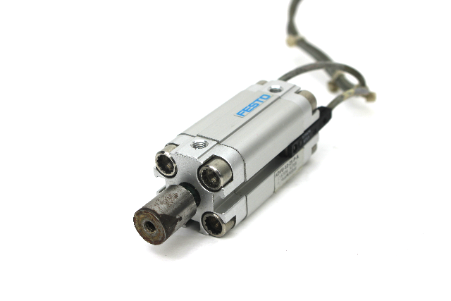 Festo ADVU-12-25-P-A Compact Pneumatic Cylinder, 12mm Bore, 25mm Stroke