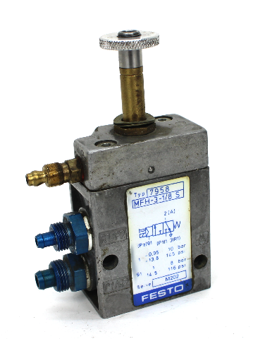 Festo 7958, MFH-3-1/8 S Pneumatic Solenoid Valve