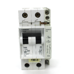 Siemens 5SX22 D20 Circuit Breaker w/ 5SX9100 Auxiliary Contact