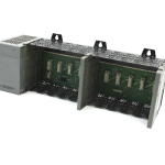 Allen Bradley 1746-A10 Ser. B 10-Slot PLC Chassis w/ 1746-P2 Ser. C Power Supply