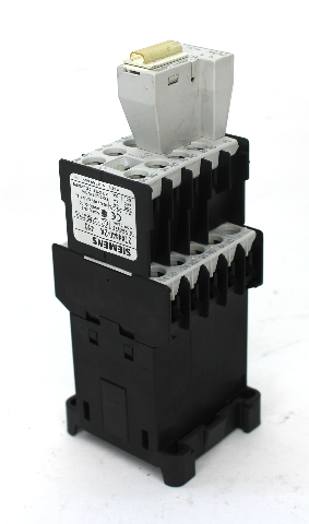 Siemens 3TH2040-0BB4 Contactor w/ 3TX4440-2A Auxiliary & 3TX4490-3R Surge Suppressor