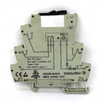 Weidmuller 8533640000 Relay w/ Allen Bradley 700-TBR24 Contactor 24V