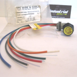 TPC Wire and Cable RM16B09F001, 6 Wire Male Receptacle 90D