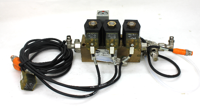 Herion 9521662 0827 024 00 Pneumatic Manifold 3 Bar