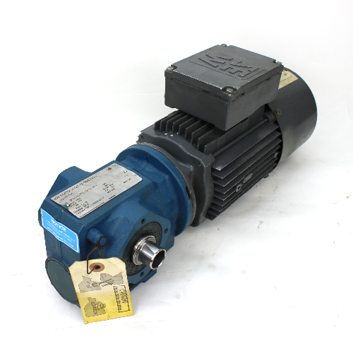 Sew-Eurodrive SH37 DT80K4BMG Motor 0.55kW w/ SH37/A Gear Reducer